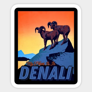 Denali National Park Sticker